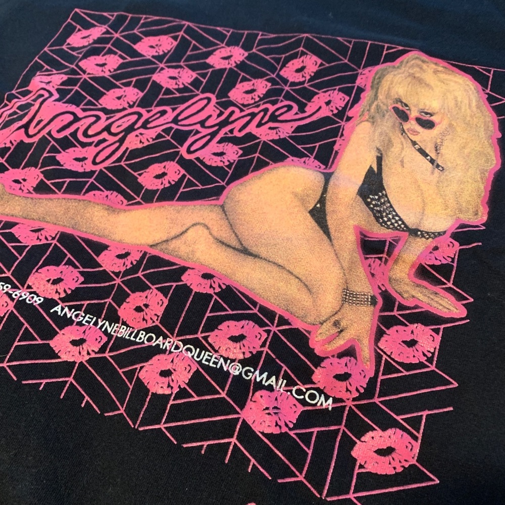 Angelyne 80’s style t-shirt